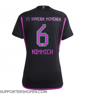 Bayern Munich Joshua Kimmich #6 Borta Matchtröja Dam 2023-24 Kortärmad